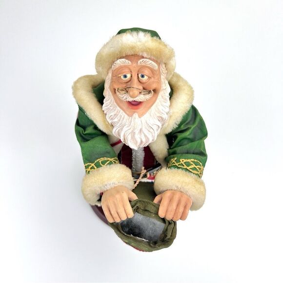 The Ireland Christmas Santa Figure Made in Dublin High Quality  Irish Santa - Picture 8 of 12